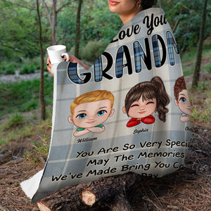 You Are So Very Special - Loving Gifts For Grandma, Grandmother, Mom - Personalized Fleece Blanket