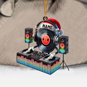 Musical Life DJ Christmas Ornament, Personalized Ornament