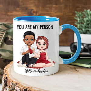 You Are My Person I Love You More The End I Win - Custom Appearances And Names, Personalized Mug, Couple Gift