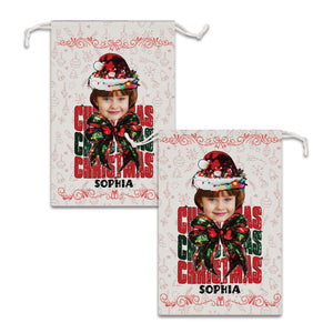 Christmas Kid Bag Personalized Christmas String Bag