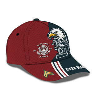 Personalized Cap, Customized United State Veteran Cap - Gift For Veteran