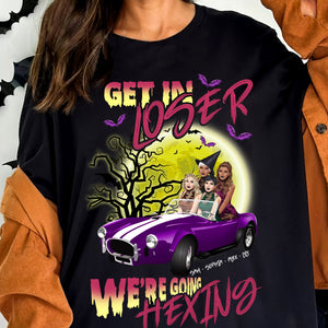 Get In Loser - Custom Appearance And Name - Personalized T-Shirt - Halloween Besties Gift