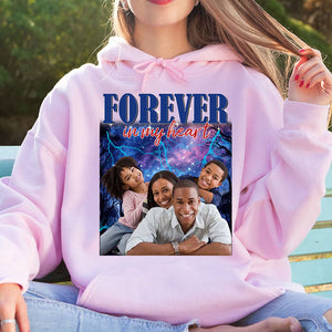 Custom Photo And Text - Personalized Sweatshirt - Family Gift