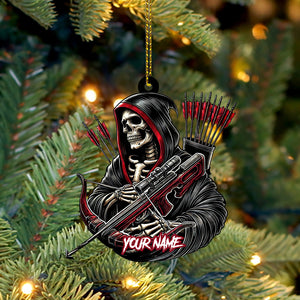 Death Archery Ornament, Personalized Ornament