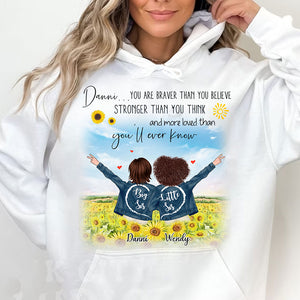 You Are Braver Than You Believe Stronger Than You Think - Custom Appearances And Names - Personalized T-Shirt