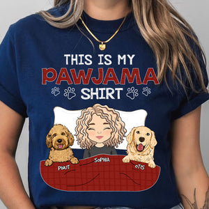 This My Pawjama Shirt - Custom Appearance And Name - Personalized T-Shirt