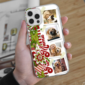 Custom Dog Photo - Fur Mama - Personalized Phone Case, Gift For Pet Lovers