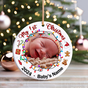 My First Christmas Ornament, Personalized Ornament