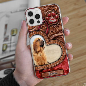 Custom Photo And Texts - Personalized Phone Case, Gift For Pet Lover