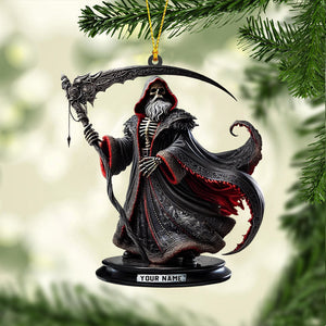 Death Christmas Home Decor Christmas Ornament, Personalized Ornament