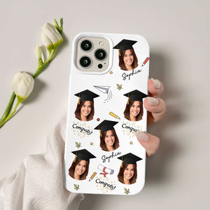 Custom Photo And Name Graduation Phone Case - Personalized Phone Case, Graduation Gift