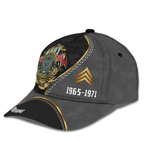 Personalized Cap, Customized United States Army Veteran Cap - Gift For Veteran