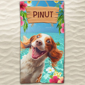 Personalized Custom Beach Towels - Embrace Summertime Bliss with our Vibrant Beach Towels