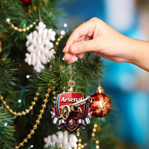 Custom Arsenal FC Lover Ornament, Personalized Ornament