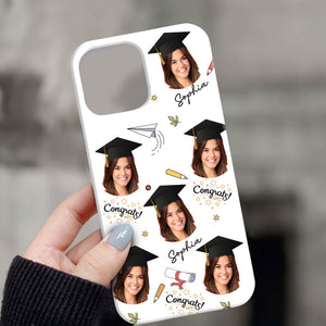 Custom Photo And Name Graduation Phone Case - Personalized Phone Case, Graduation Gift