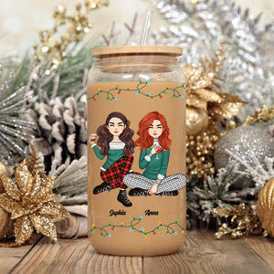 Novelty Gifts For Her - Personalized Glass Bottle, Frosted Bottle - Custom Appearances And Names