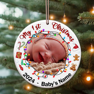 My First Christmas Ornament, Personalized Ornament