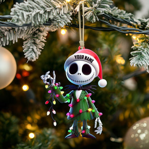 Christmas Ghost Home Decor Christmas Ornament, Personalized Ornament