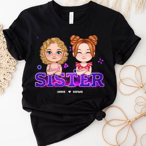 Sister And Best Friend Personalized T-Shirt, Gift For Besties, Family