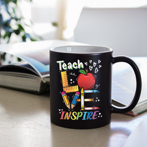 Personalized Doll Teacher Love Inspired Mug, Back To School, Gift For Teacher