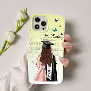 Graduation Custom Appearance And Texts Graduation Phone Case - Personalized Phone Case, Gift For Graduation