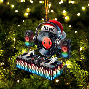 Musical Life DJ Christmas Ornament, Personalized Ornament