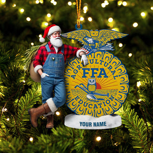 FFA Education Christmas Ornament, Personalized Ornament