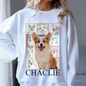 Custom Pet Photo And Name - Personalized Sweatshirt - Gift For Pet Lover