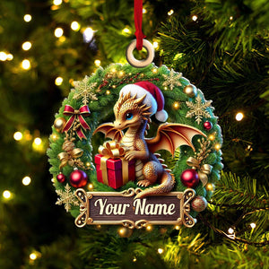 Custom Ornament, Small Dragon Ornament, Christmas Decor