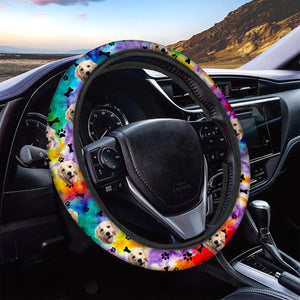 Custom Pet Photo - Personalized Steering Wheel Cover - Gift For Pet Lover