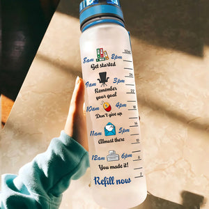 Let's Keep The Dumbfuckery To A Minimum Today, Custom Appearance And Name, Personalized Tracker Bottle