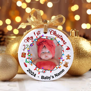 My First Christmas Ornament, Personalized Ornament