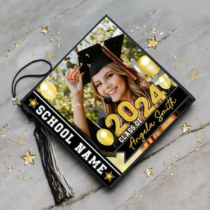 Class Of 2024 - Custom Name Grad Cap Topper - Personalized Customized Graduation Cap, Graduation Gift