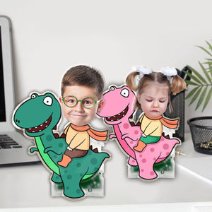 Custom Face Cute Cartoon Character Funny Gift For Kid Personalized Acrylic Wiggle Stand