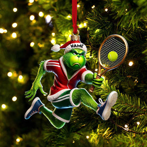 ELF Tennis Ornament, Personalized Ornament