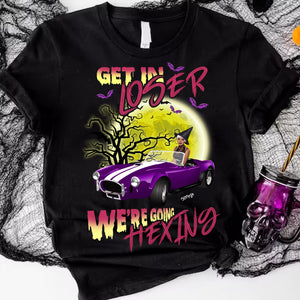 Get In Loser - Custom Appearance And Name - Personalized T-Shirt - Halloween Besties Gift