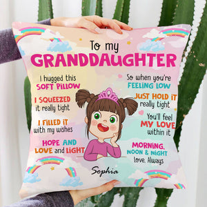 You Will Feel My Love Within It, Custom Appearance And Name - Personalized Pillow, Gift For Family