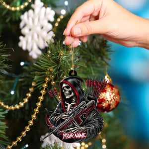 Death Archery Ornament, Personalized Ornament