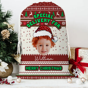 Special Delivery For Personalized Christmas String Bag