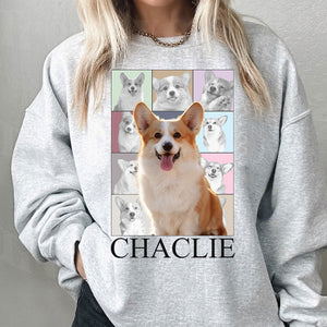 Custom Pet Photo And Name - Personalized Sweatshirt - Gift For Pet Lover