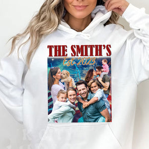 Custom Photo And Text - Personalized Sweatshirt - Family Gift