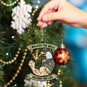 USA Veteran Ornament, Personalized Ornament