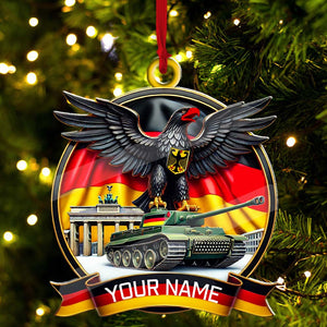 Custom Ornament, Germany Logo Ornament, Christmas Decor