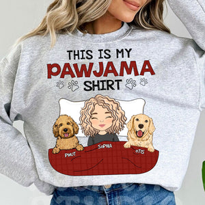 This My Pawjama Shirt - Custom Appearance And Name - Personalized T-Shirt