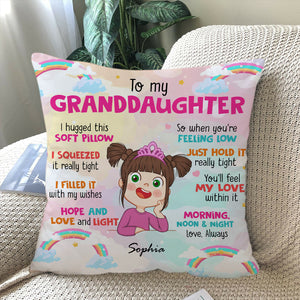 You Will Feel My Love Within It, Custom Appearance And Name - Personalized Pillow, Gift For Family