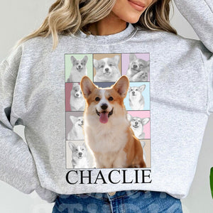 Custom Pet Photo And Name - Personalized Sweatshirt - Gift For Pet Lover