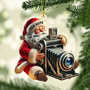 Photographer Christmas Home Decor Christmas Ornament, Personalized Ornament