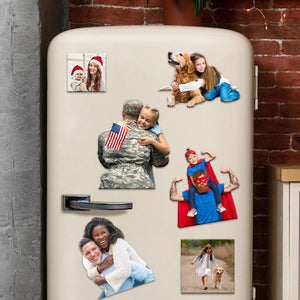 Custom Photo Family Members -  Personalized Family Fridge Magnet