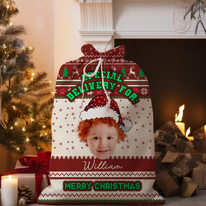 Special Delivery For Personalized Christmas String Bag