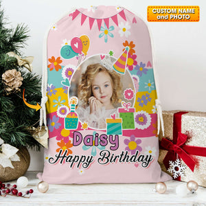 Birthday Party Bag Personalized Christmas String Bag